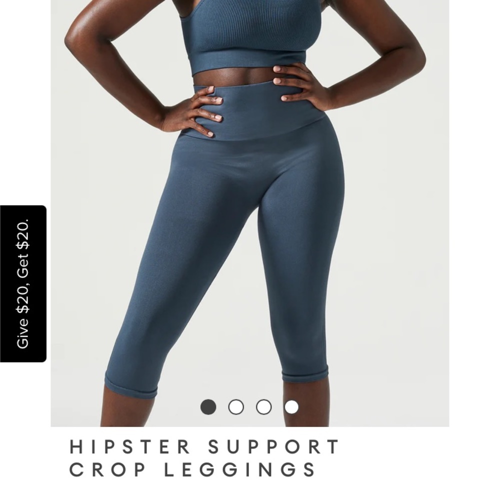 Blanqi Hipster Support Crop Leggings